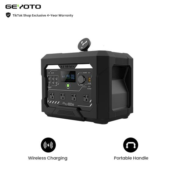 256Wh LiFePO4, 300W Output (500W Peak), 25W Wireless Charging