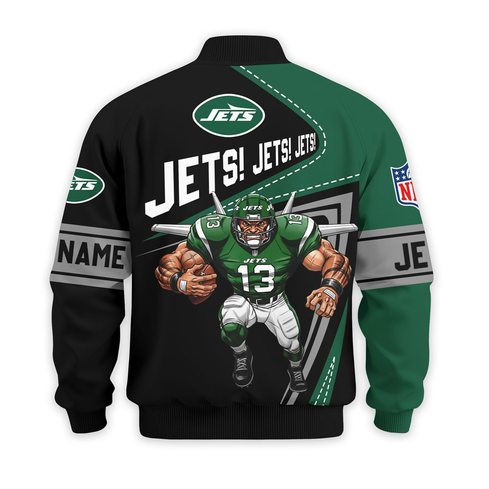 New York Jets | Premium NFL Game Day 3D Bomber Jacket NY