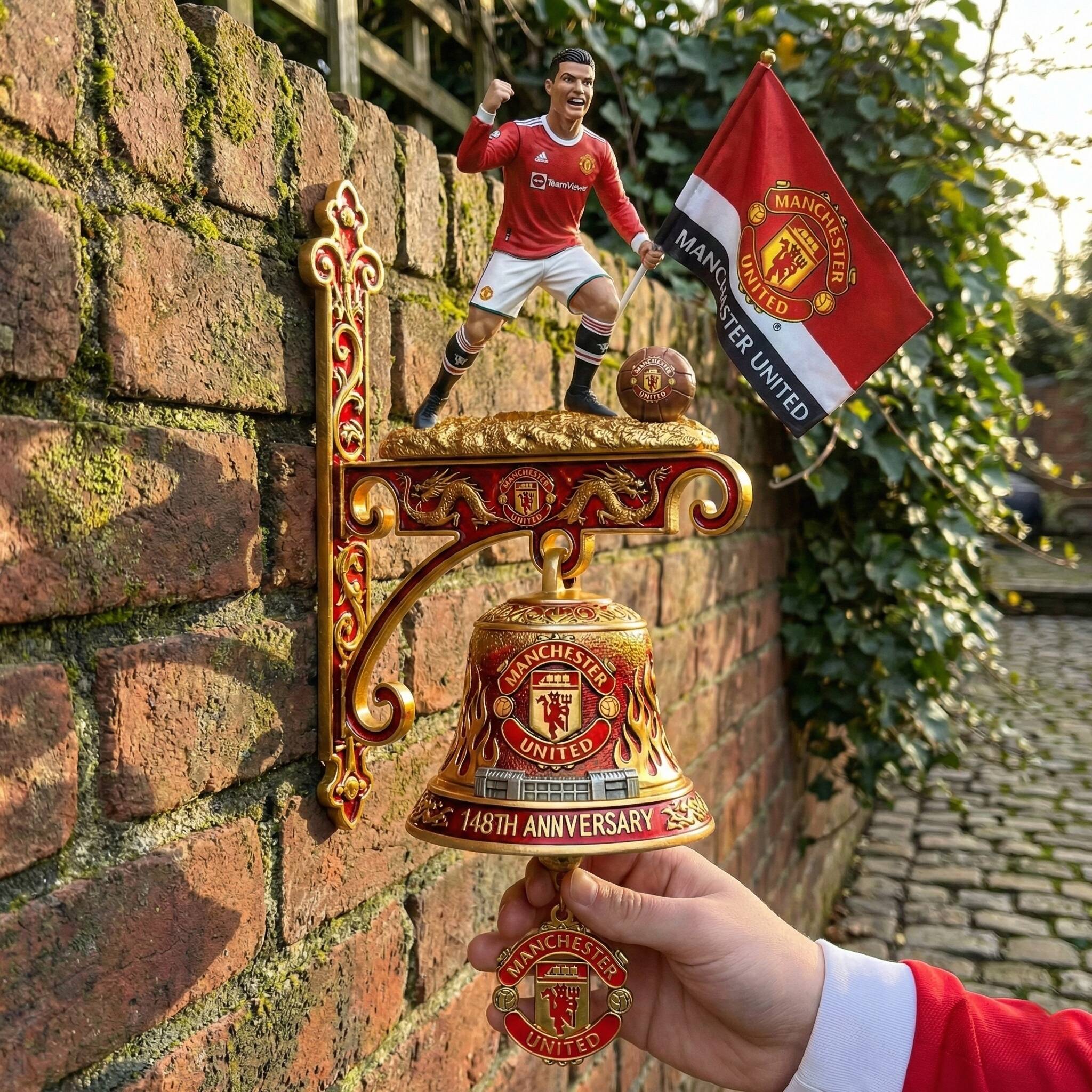 Manchester United 148th Anniversary Limited Edition Wall Bell