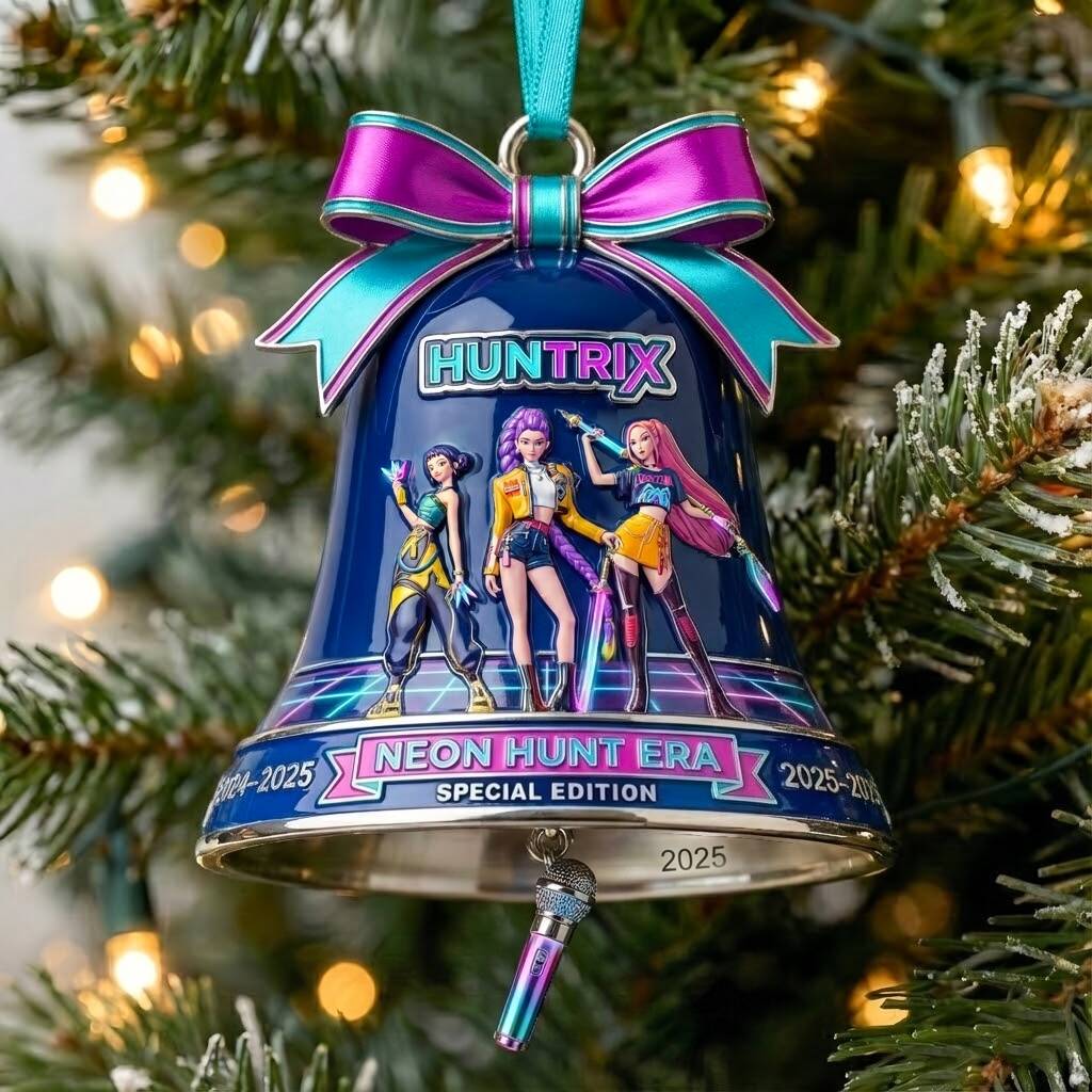 K-pop Huntrix 2025 Special Edition Bell Ornament