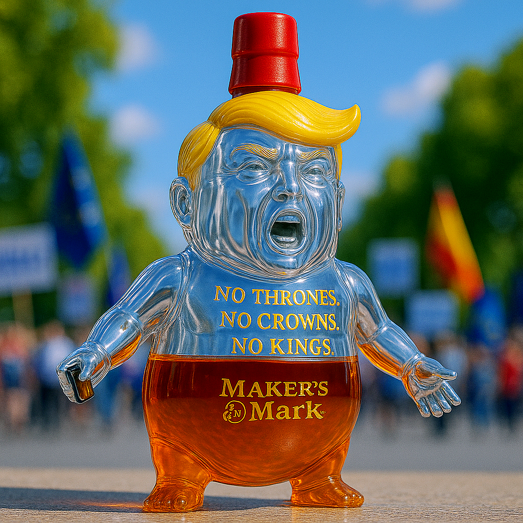 Freedom Baby Whiskey Bottle