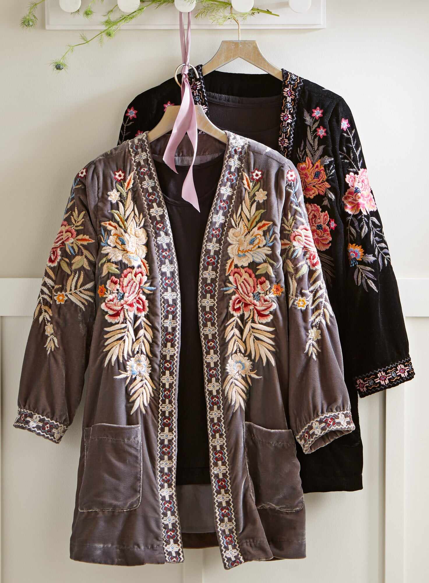 Some Velvet Morning Embroidered Jacket