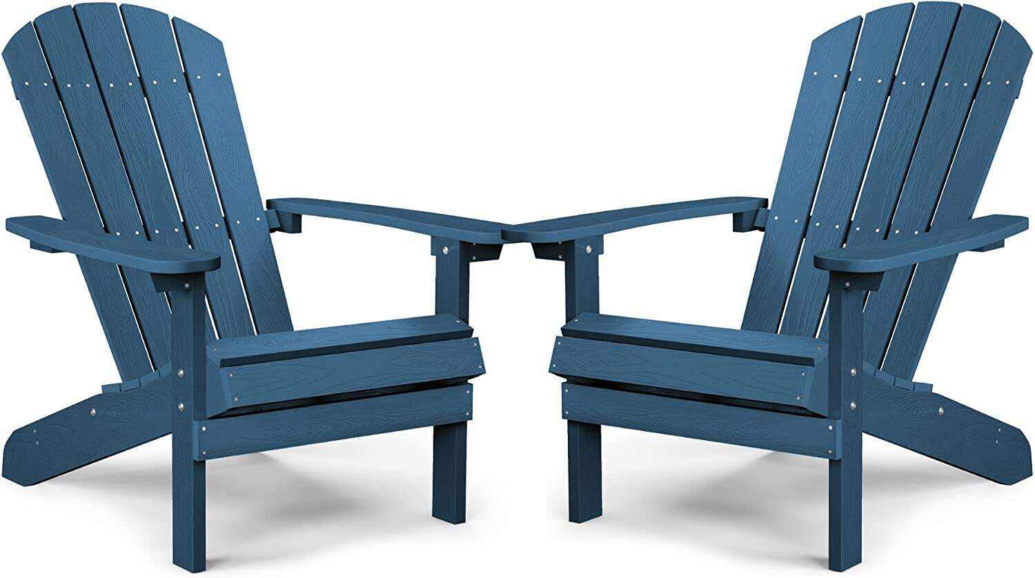 Adirondack Chair ,Patio Chairs 5 Steps Easy Installation,Widely Used in Outdoor, Fire Pit, Deck, Outside, Garden, Campfire Chairs