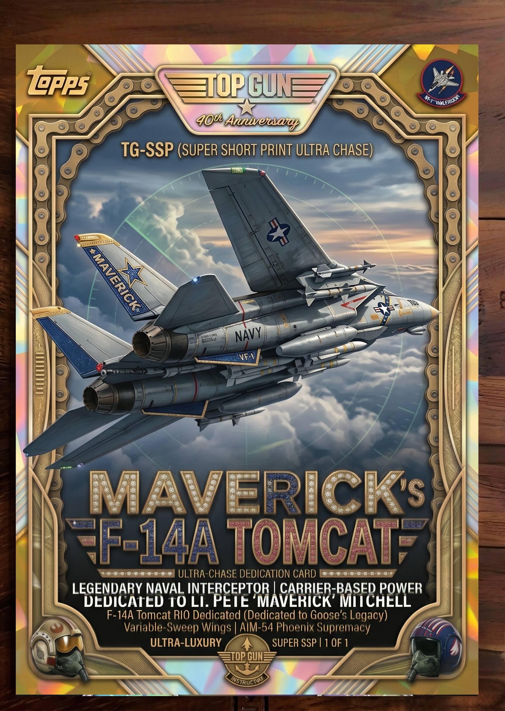 ✈️Top Gun TCG 40th Anniversary Limited Edition TCG Cards !🎬