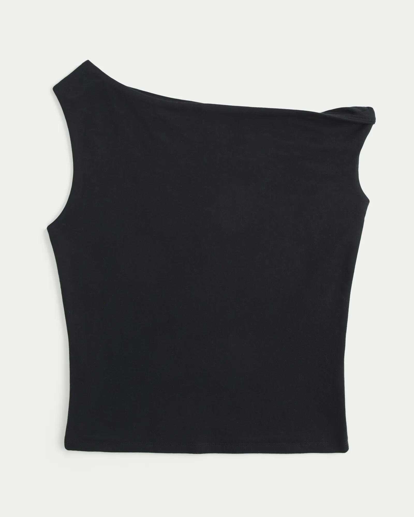 Asymmetrical Off-the-Shoulder Top