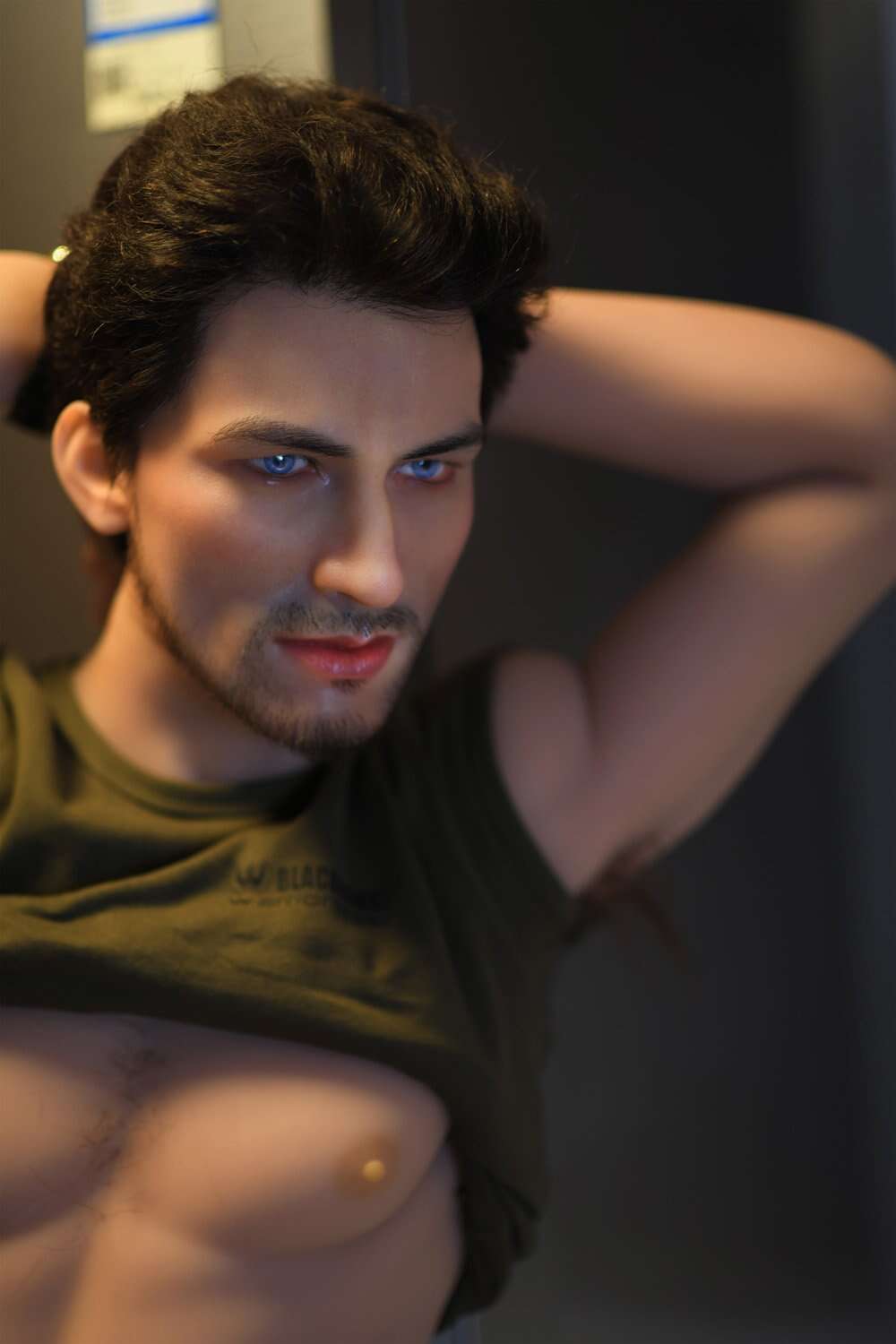 6YE Kaven 5ft58 / 170cm Silicone Head + TPE Body Realistic Male Sex Doll