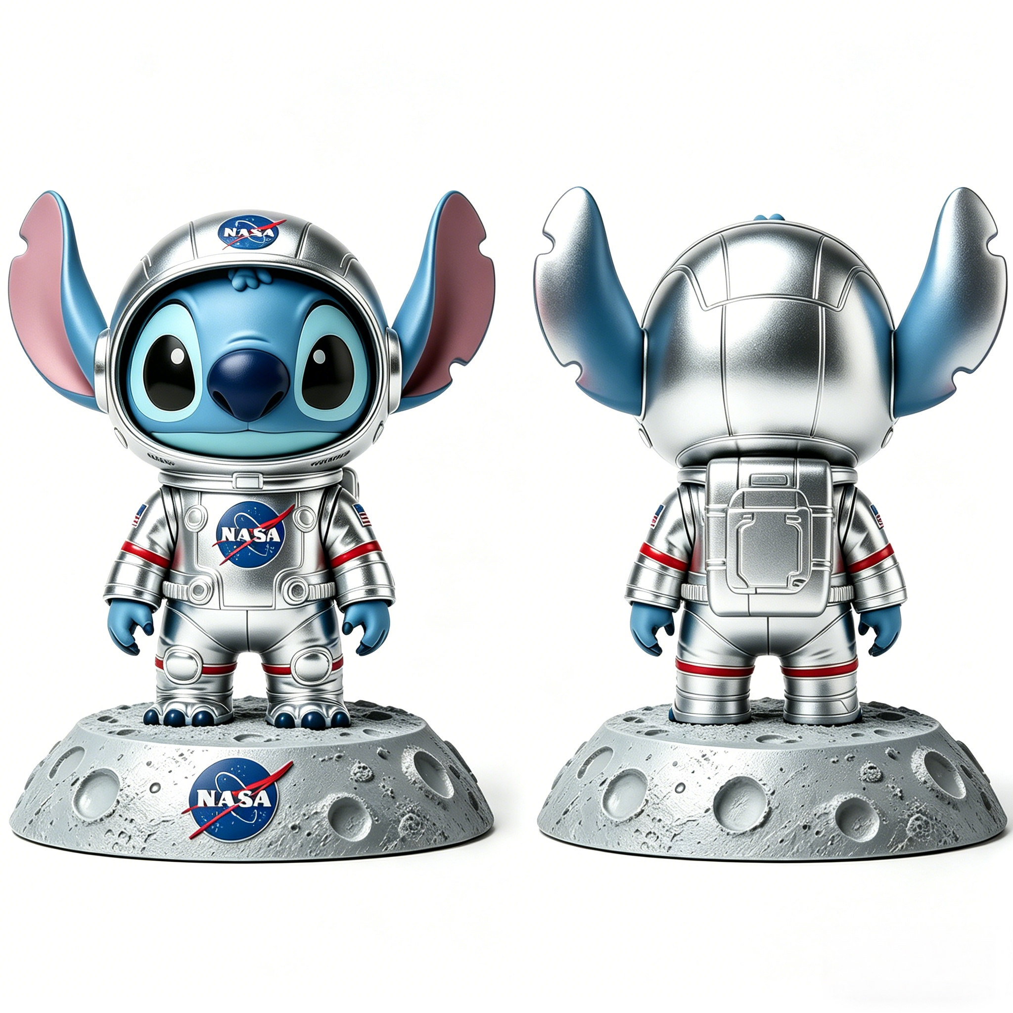 🌌 NASA x Stitch: 68th Anniversary Astronaut Figure – Ohana Among the Stars 🚀