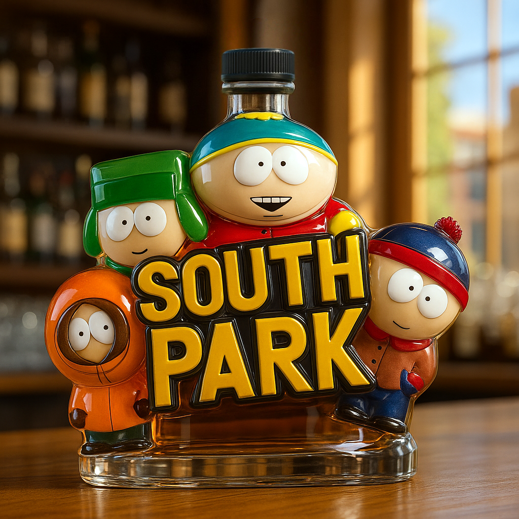 South Park Whiskey Bottle