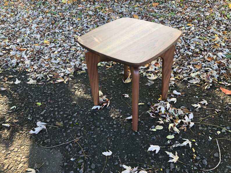 Side Table , Mid Century Modern , Walnut , End Table , Midcentury , Danish Modern