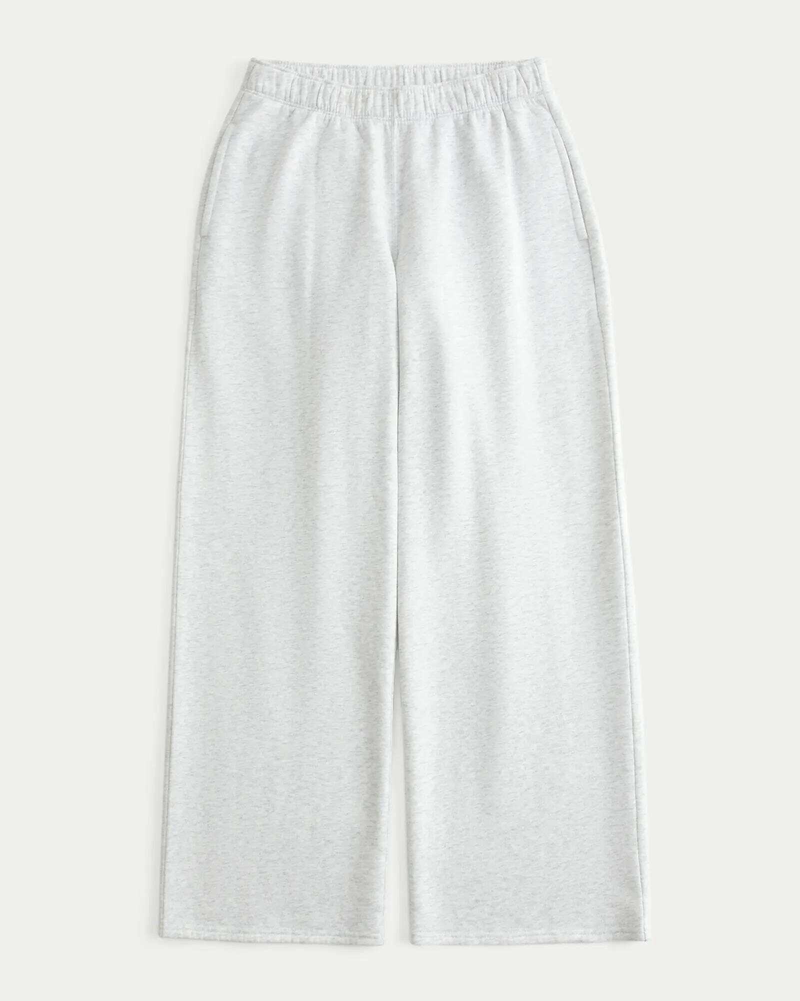Wide-Leg Sweatpants