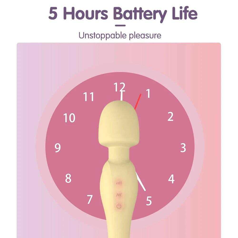 DRY WELL 20-Speed Vibrator – Magic Wand, Clitoris & Glans Stimulator