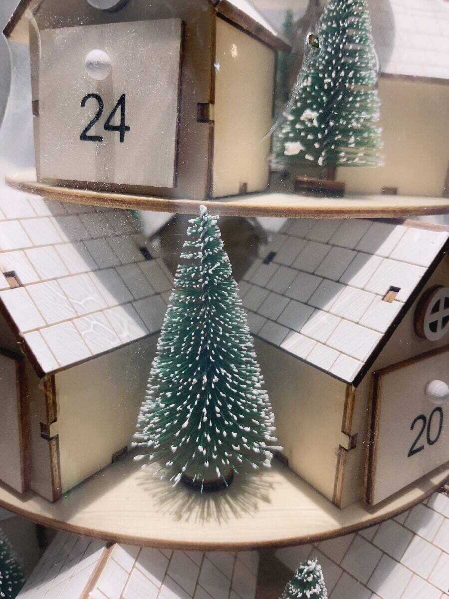 [Buy 2 Free Shipping]2023 Christmas Tree Houses Advent Calendar - Aanythingby Clearance