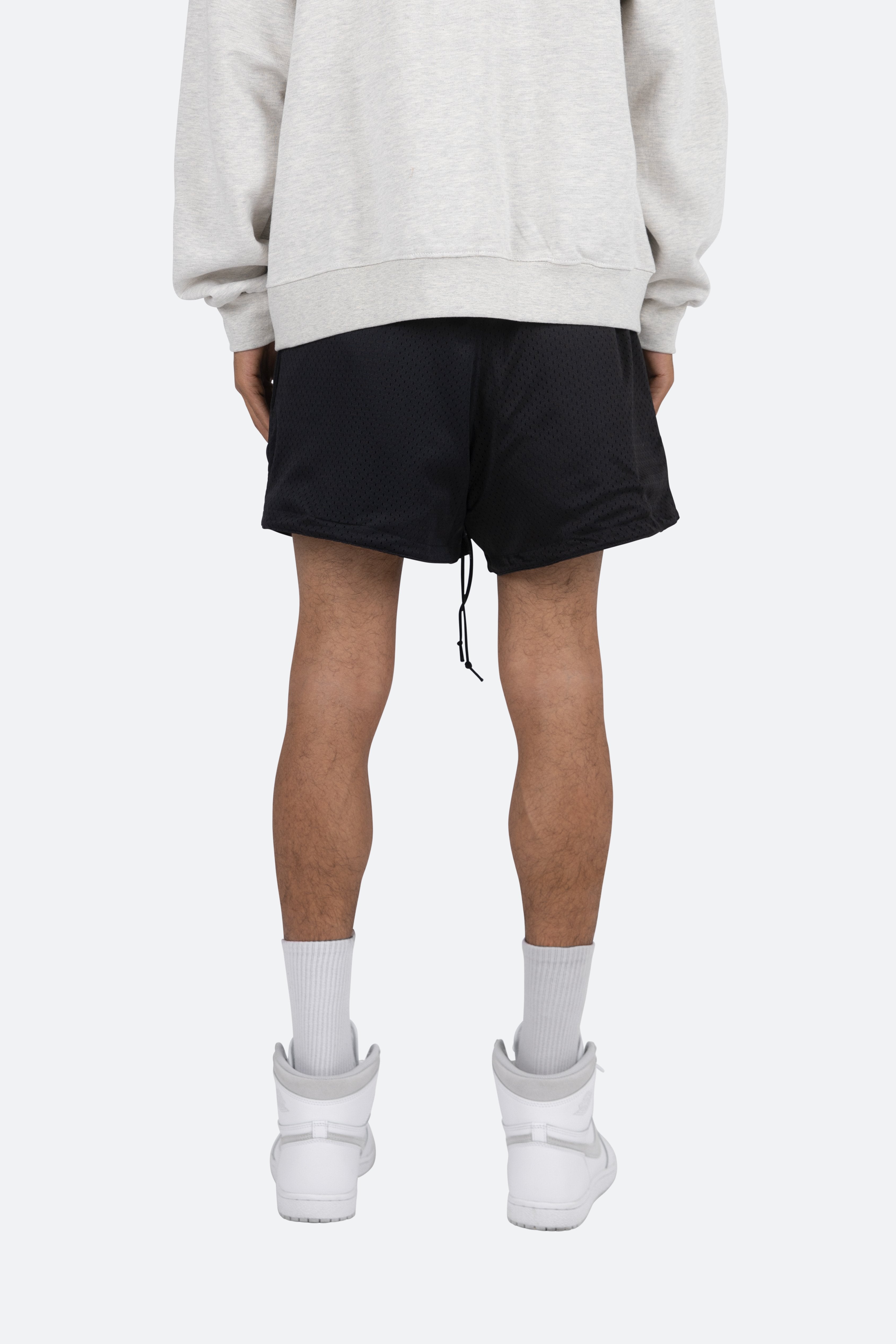 Warm Up Mesh Shorts - Black