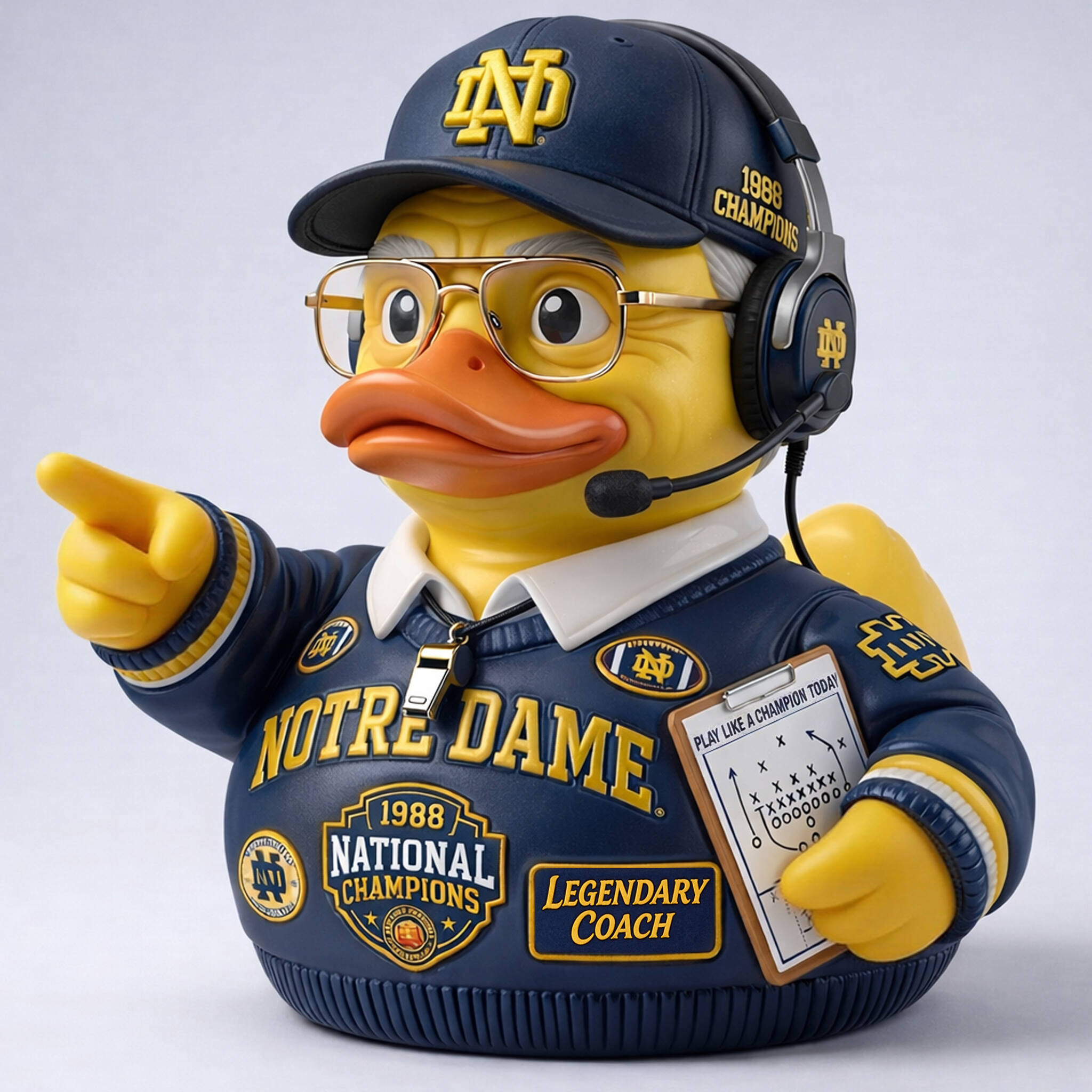 Lou Holtz Commemorative Duck