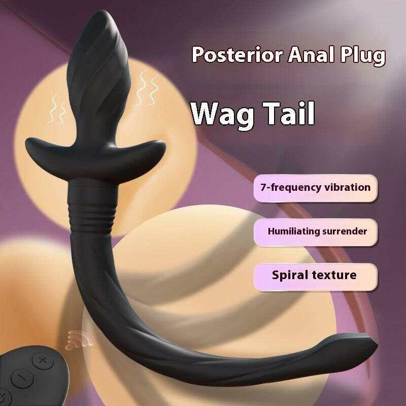 SM Remote Control Wearable Vibrating Butt Plug