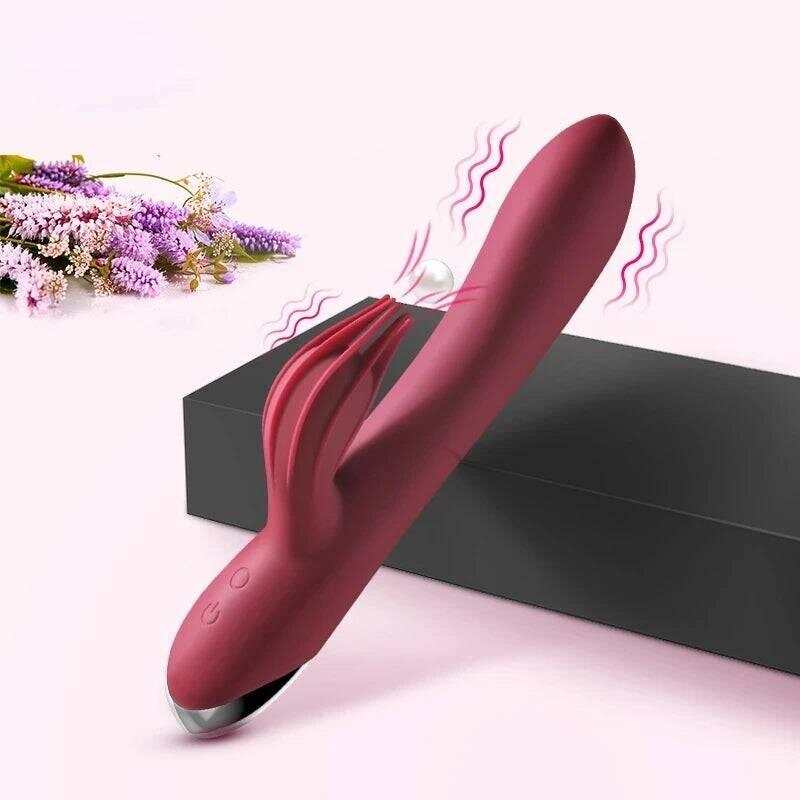 USB Rechargeable 10-Speed Rabbit Vibrator – Clitoris & G-Spot Massager