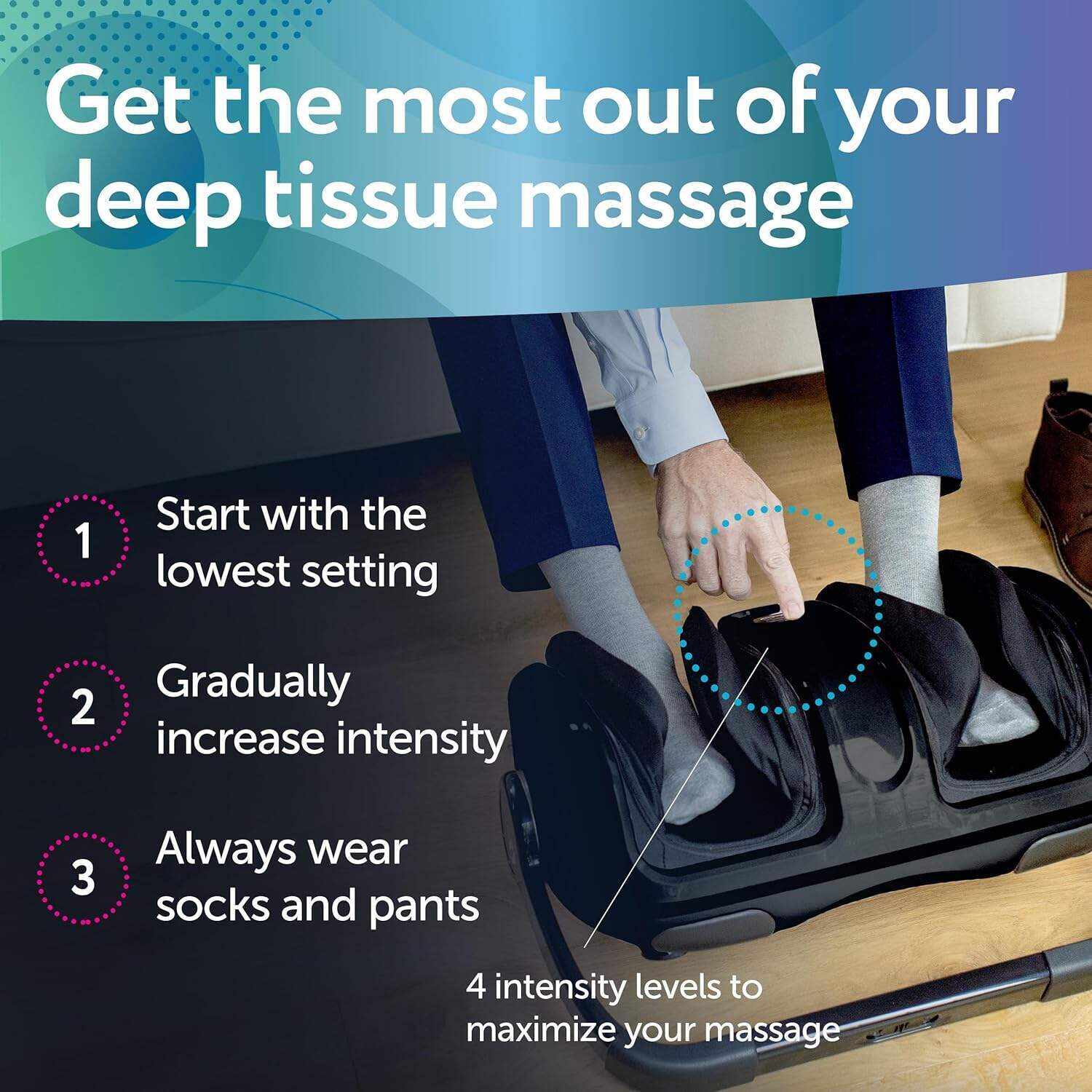 Cloud Massage Shiatsu Foot Massager for Circulation and Pain Relief - Foot Massager Machine for Relaxation, Plantar Fasciitis Relief, Neuropathy, Heat Therapy - FSA/HSA Eligible (White - No Remote)