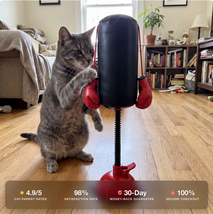 CAT Punching Bag