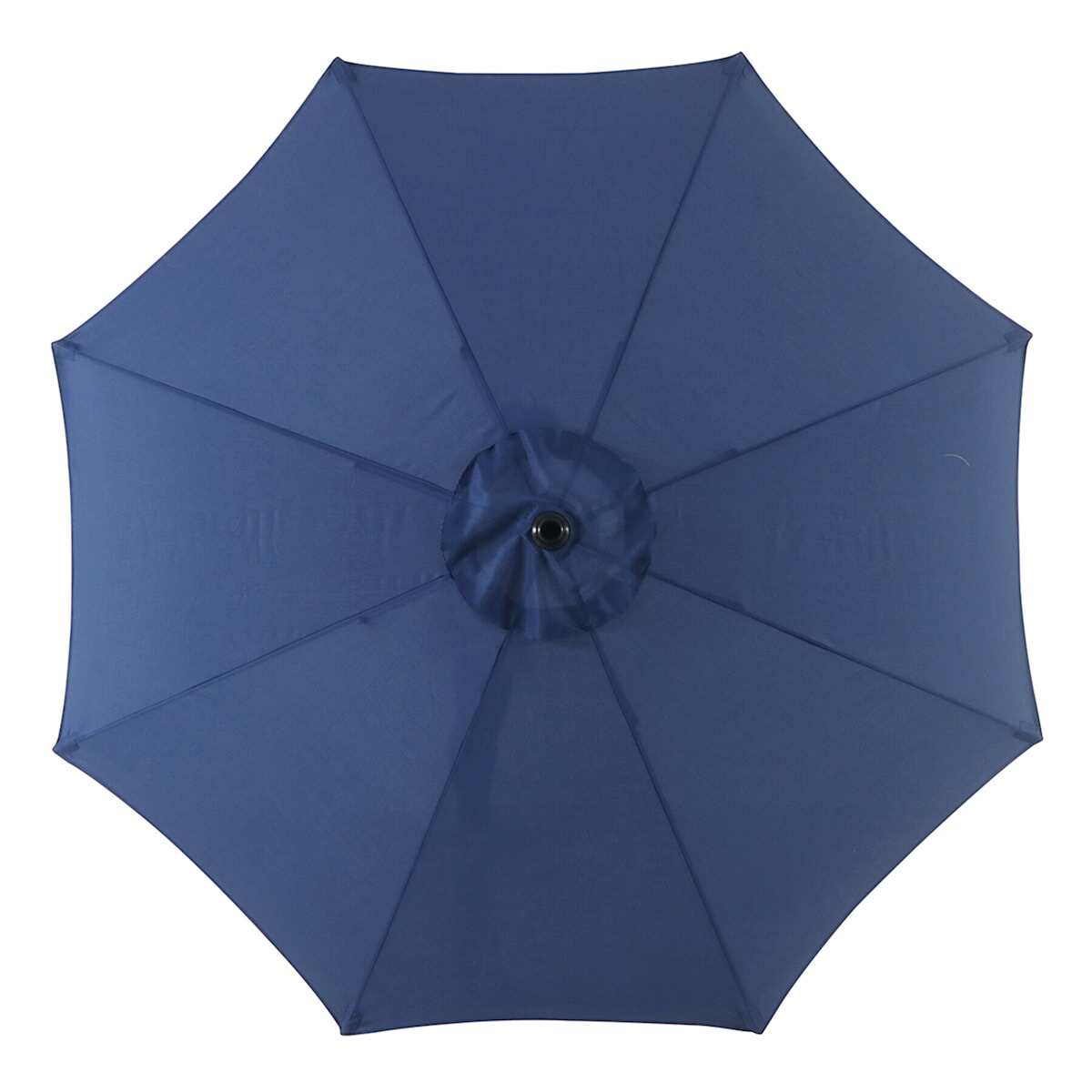 Navy Blue Crank & Tilt Round Patio Umbrella, 9'