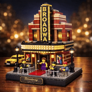 Broadway Theater District Brick Set