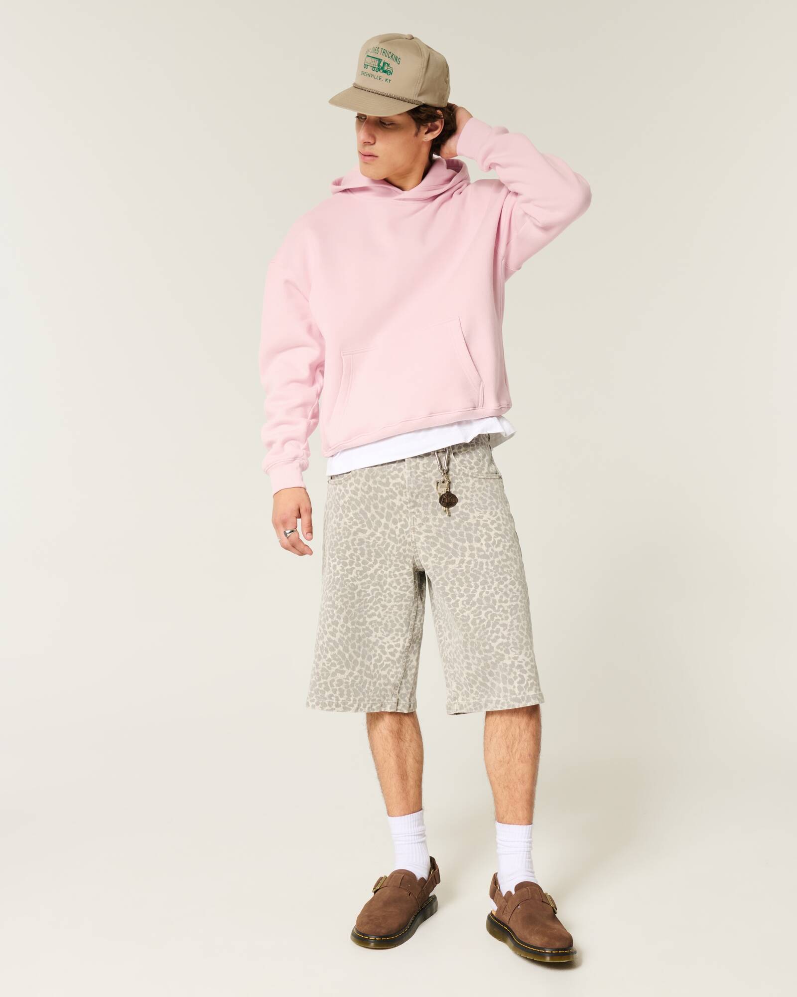 Boxy Camo Hoodie