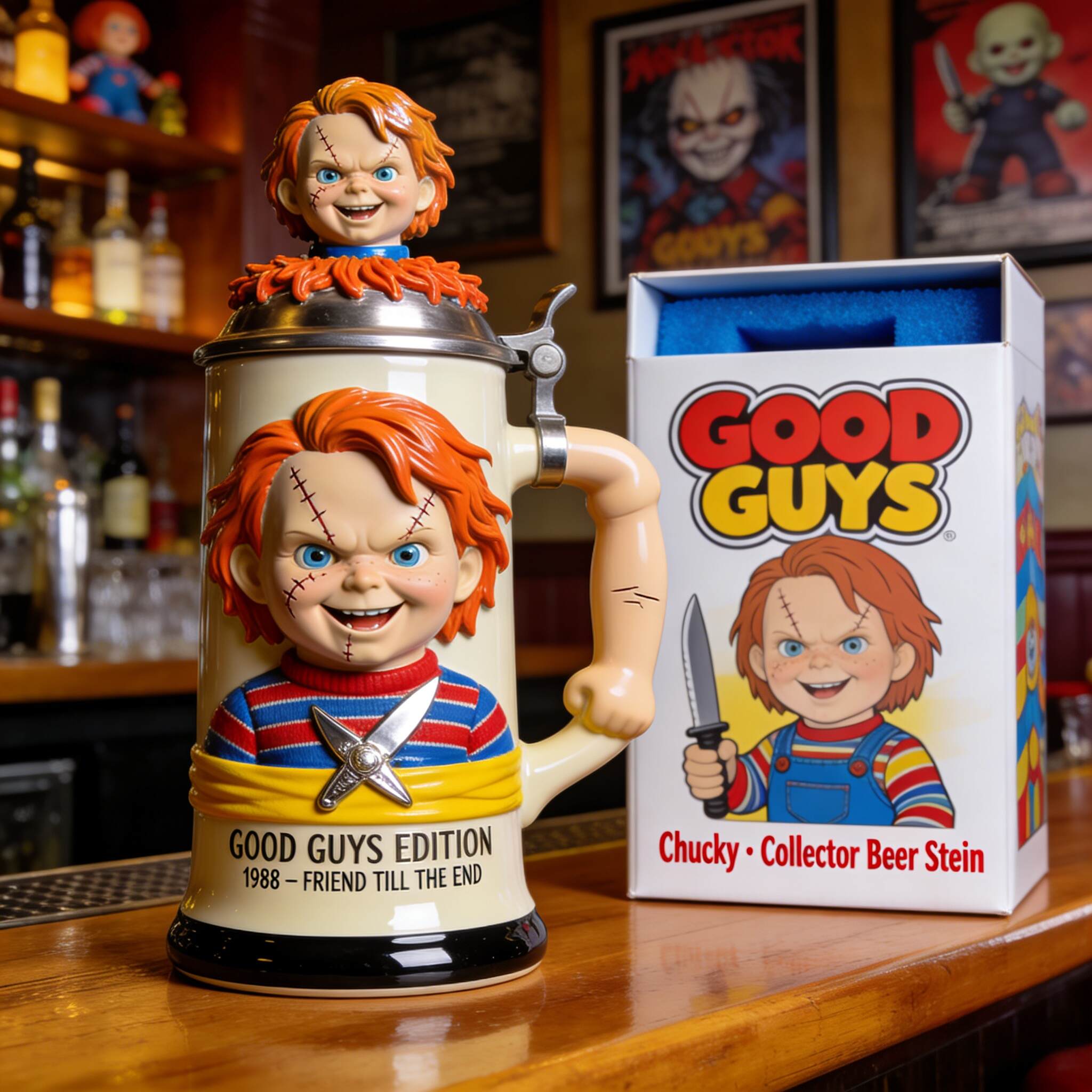 The Horror Icons Collector Beer Stein Series