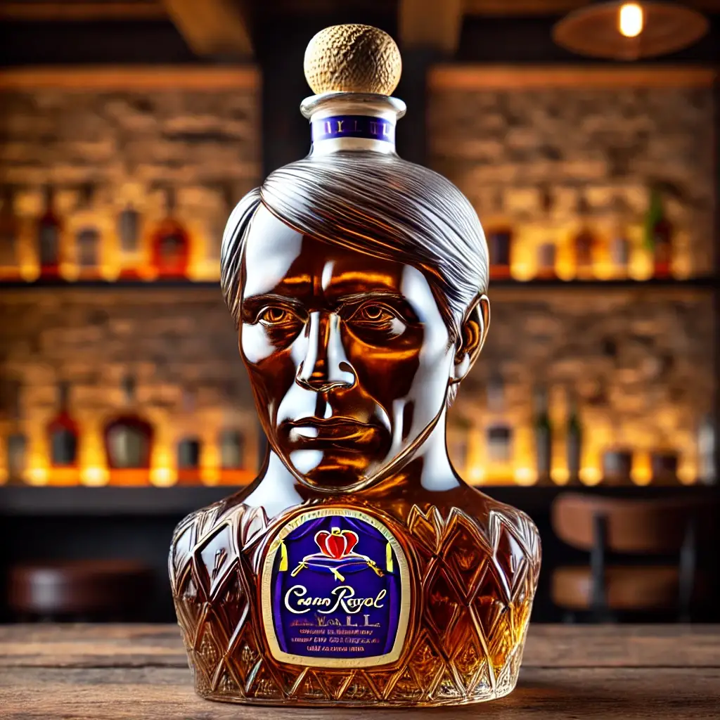 Hannibal Whiskey Bottle