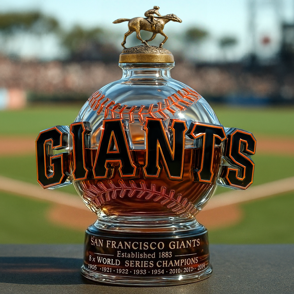 San Francisco Giants Limited Edition Whiskey Bottle