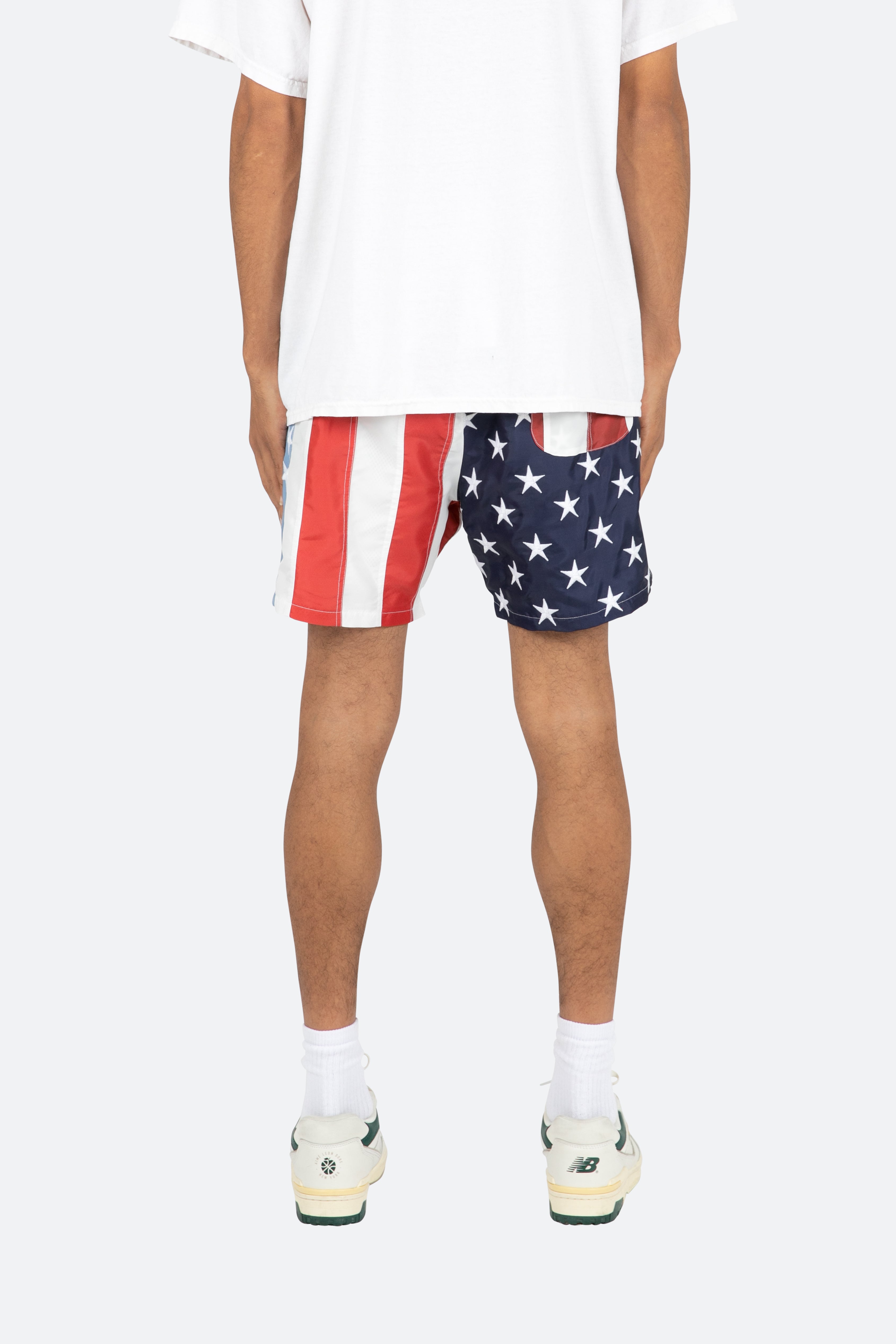 Flag Shorts - Red/White/Blue