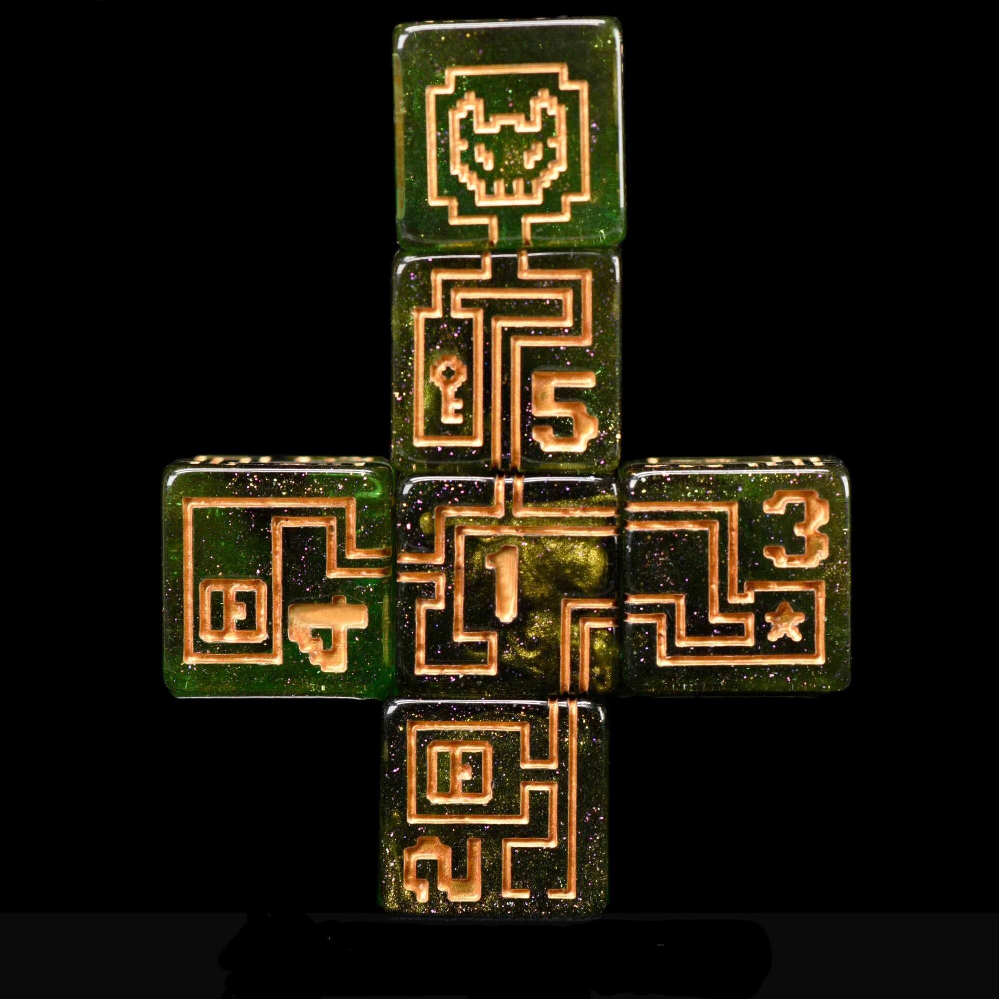 8BIT Quest Exclusive 12 Dice Set