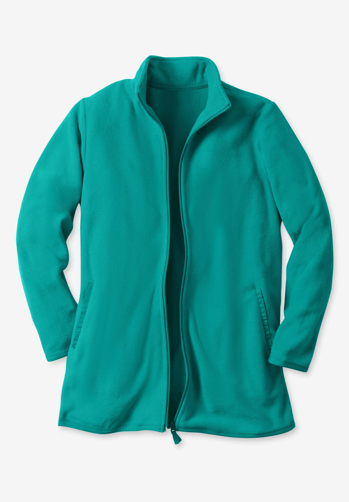 Zip-Front Microfleece Jacket