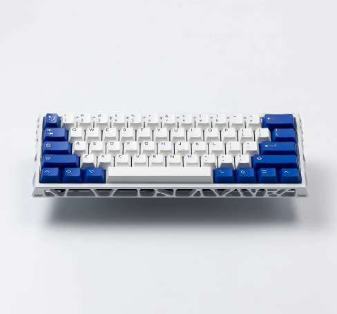Ready to use Holy60 Keyboard with PBTfans Klein Blue R3