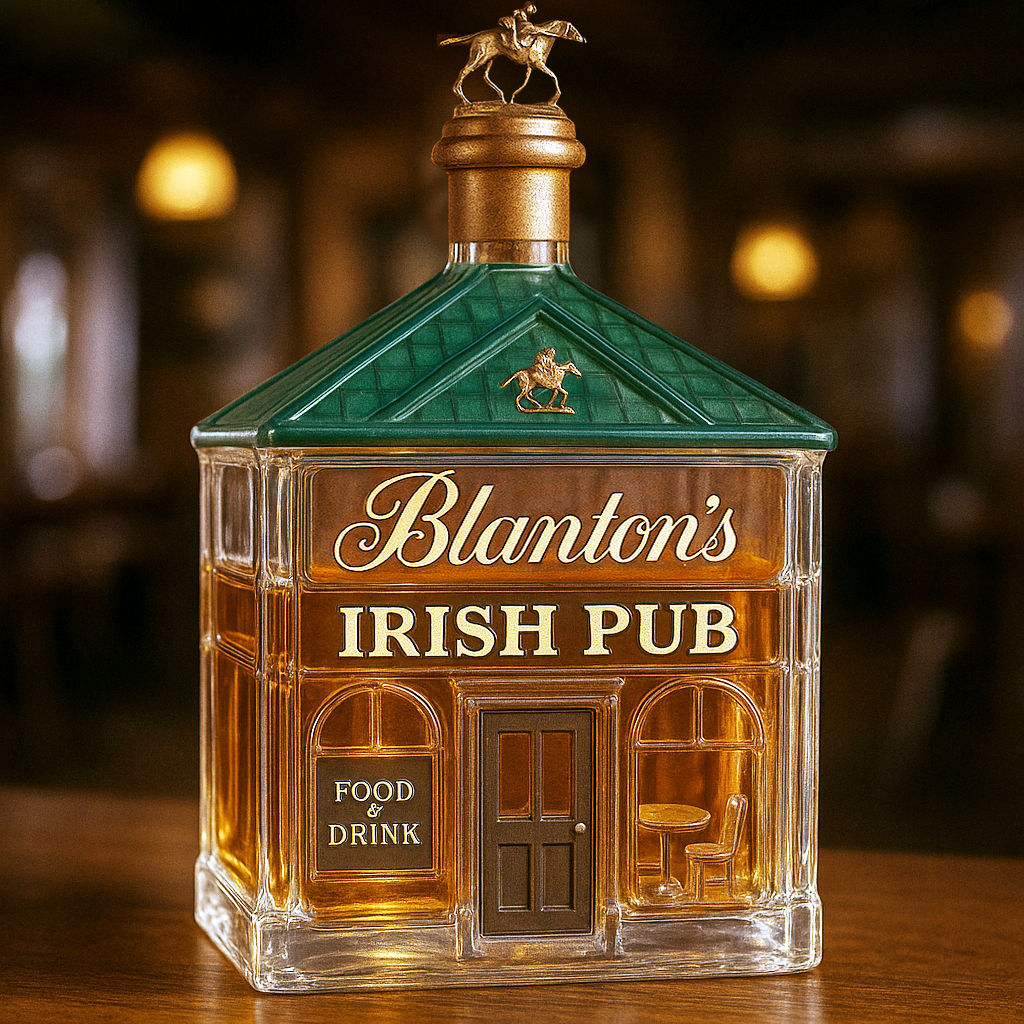 Irish Pub-Inspired Whiskey Bottle  1