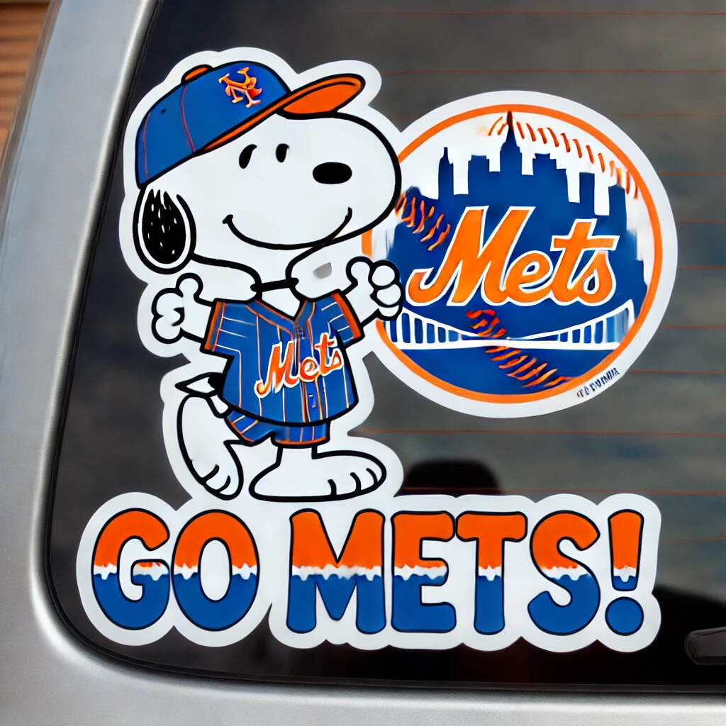 SNPY X MLB Car Decals