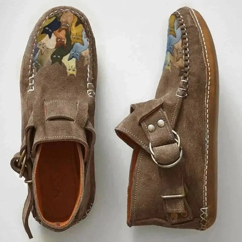🍂Women’s Casual Shoes with Cute Cat Print