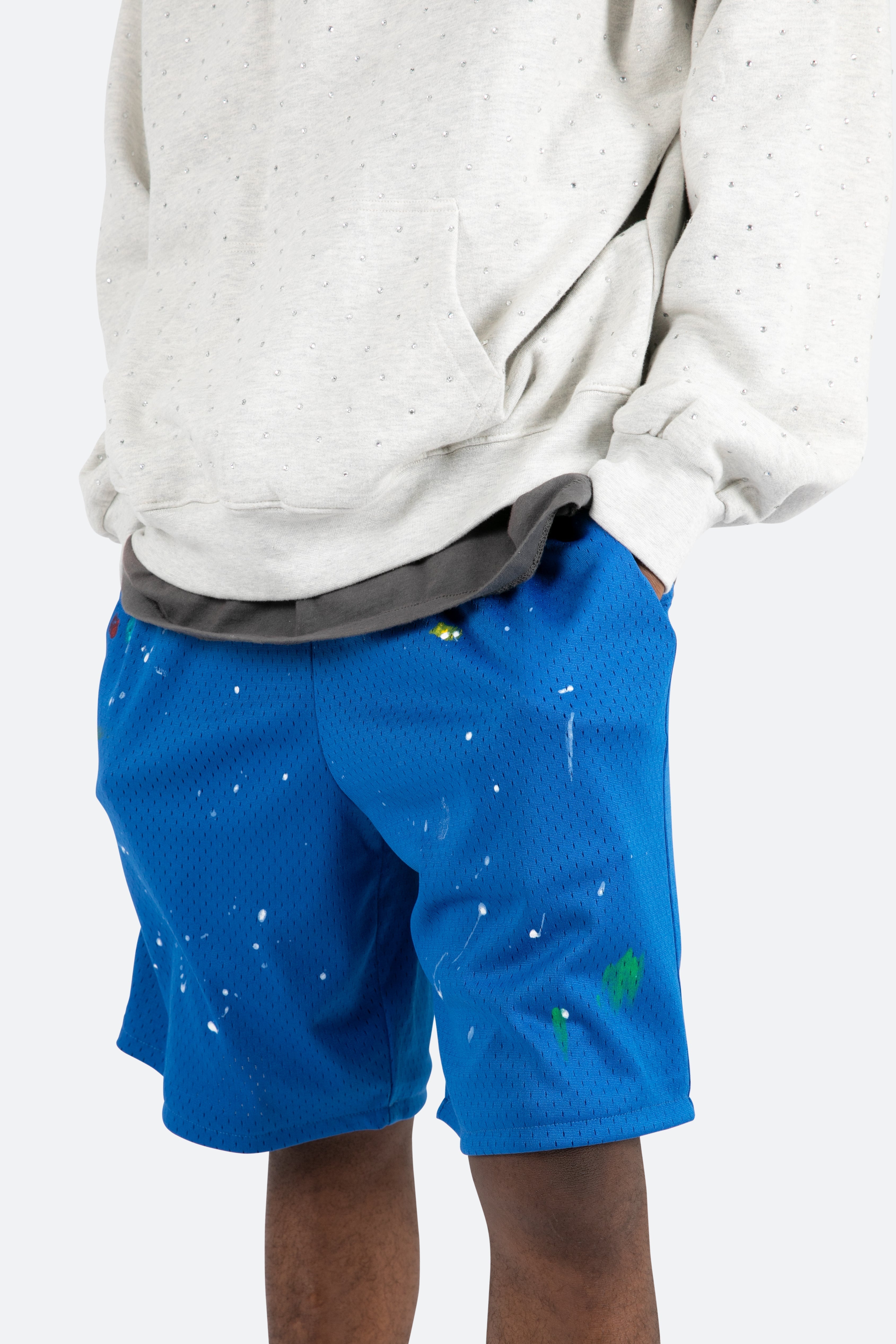 Painter Mesh Shorts - Blue