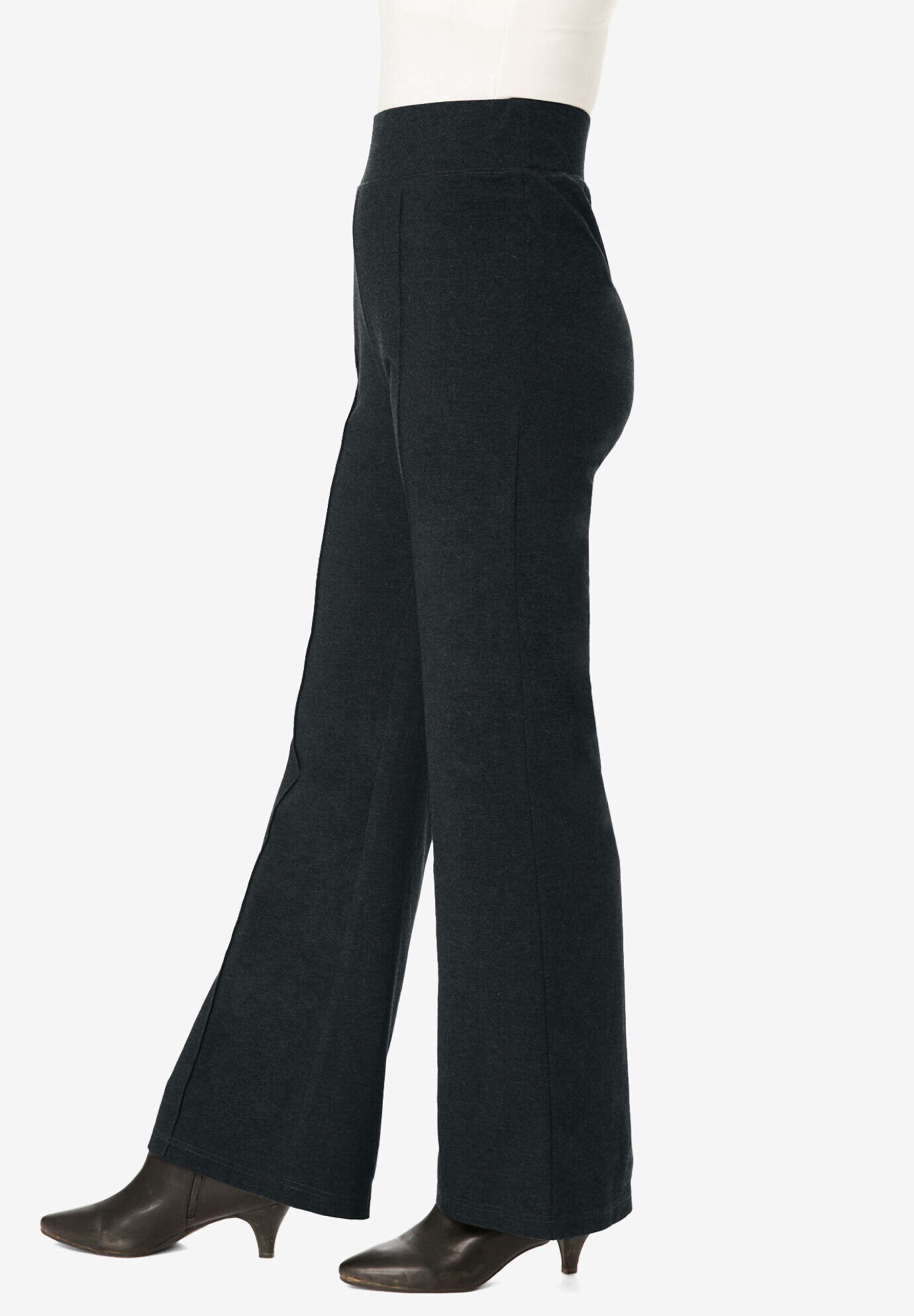 Secret Solutions™ Tummy Taming Wide-Leg Knit Pant