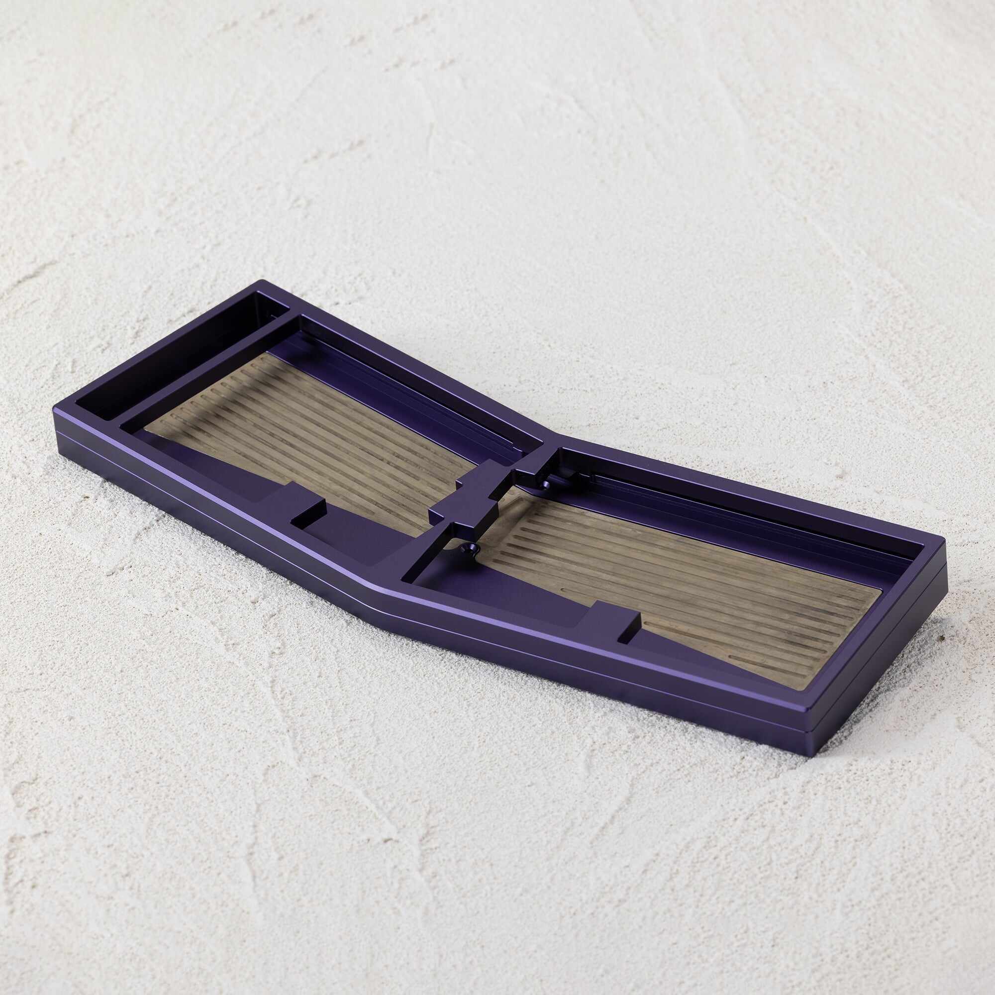 Ready to use Boomerang Patina Gray weightbar with PBTfans Office Love