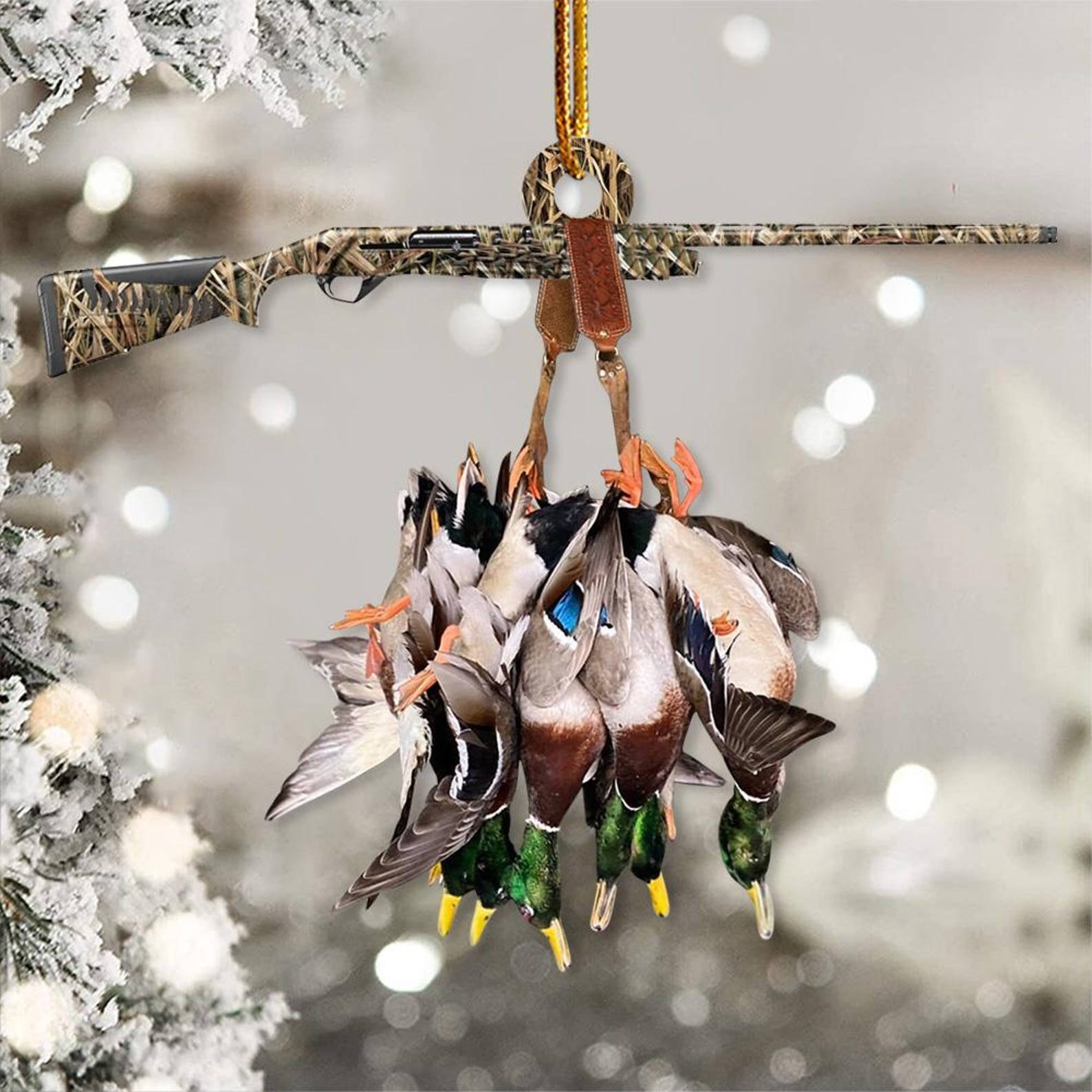 Duck Hunting Ornament | Christmas Gift