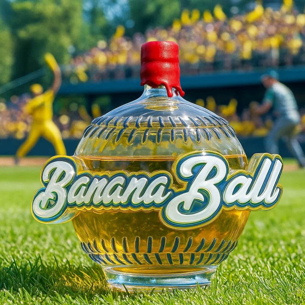 Banana Ball Limited Edition Whisky Bottle
