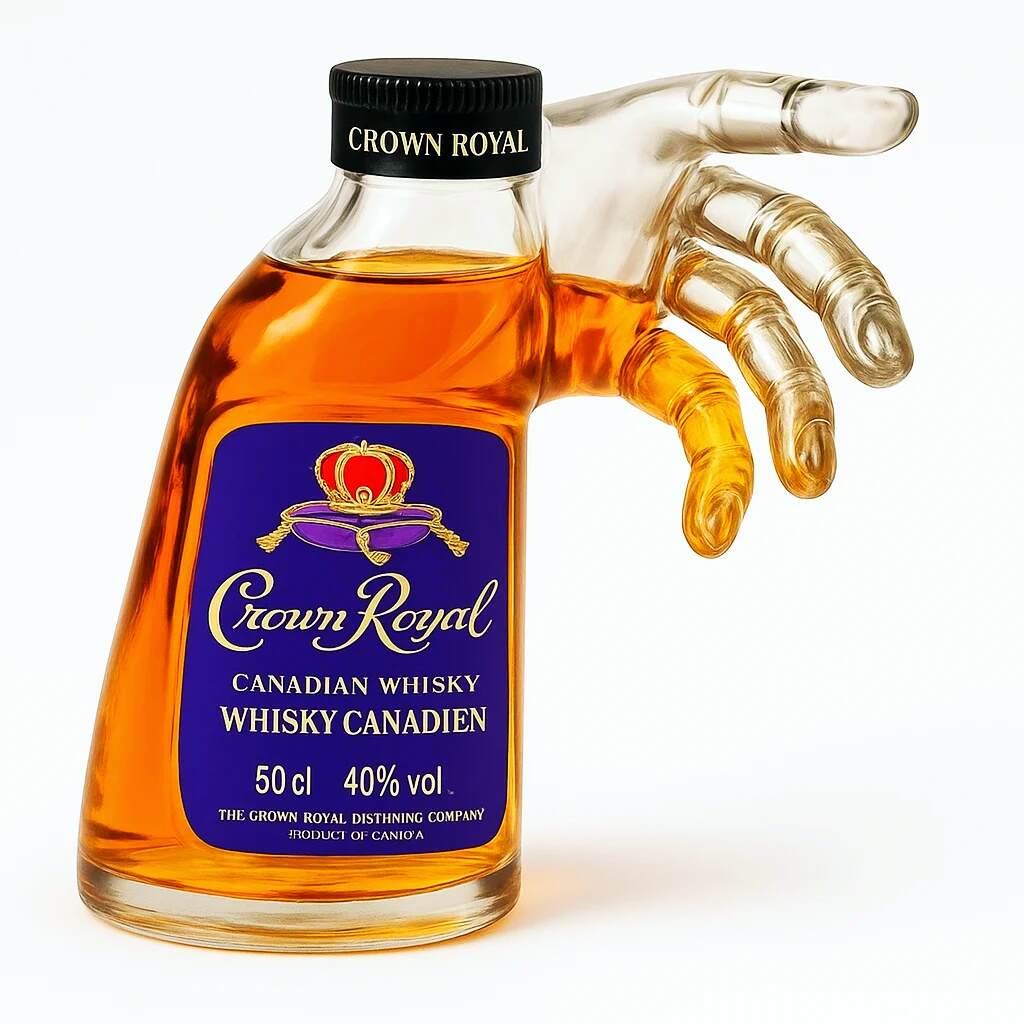 Talk to Me 2nd Anniversary Whisky Bottle