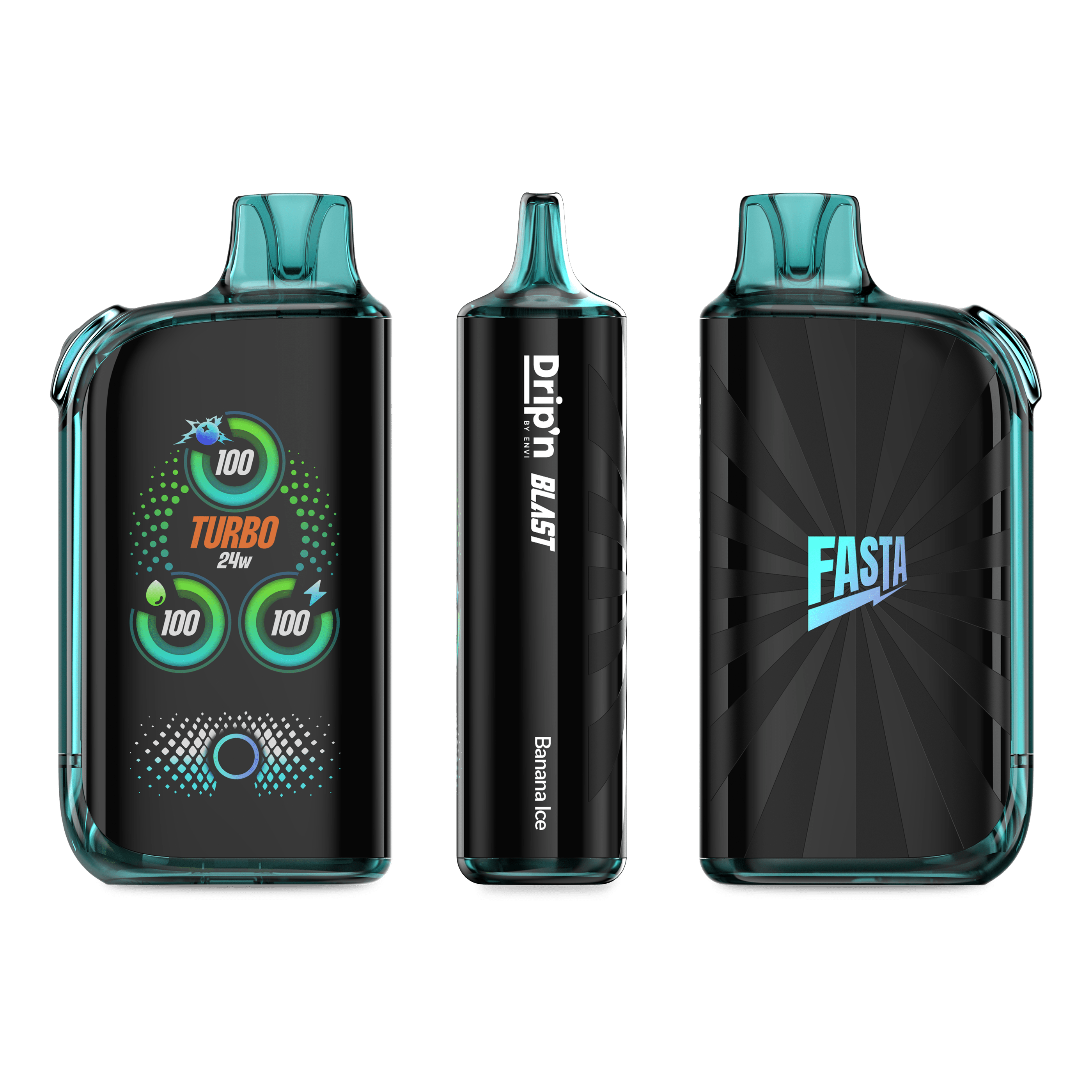 WAKA Drip'n × Fasta Blast 30K
