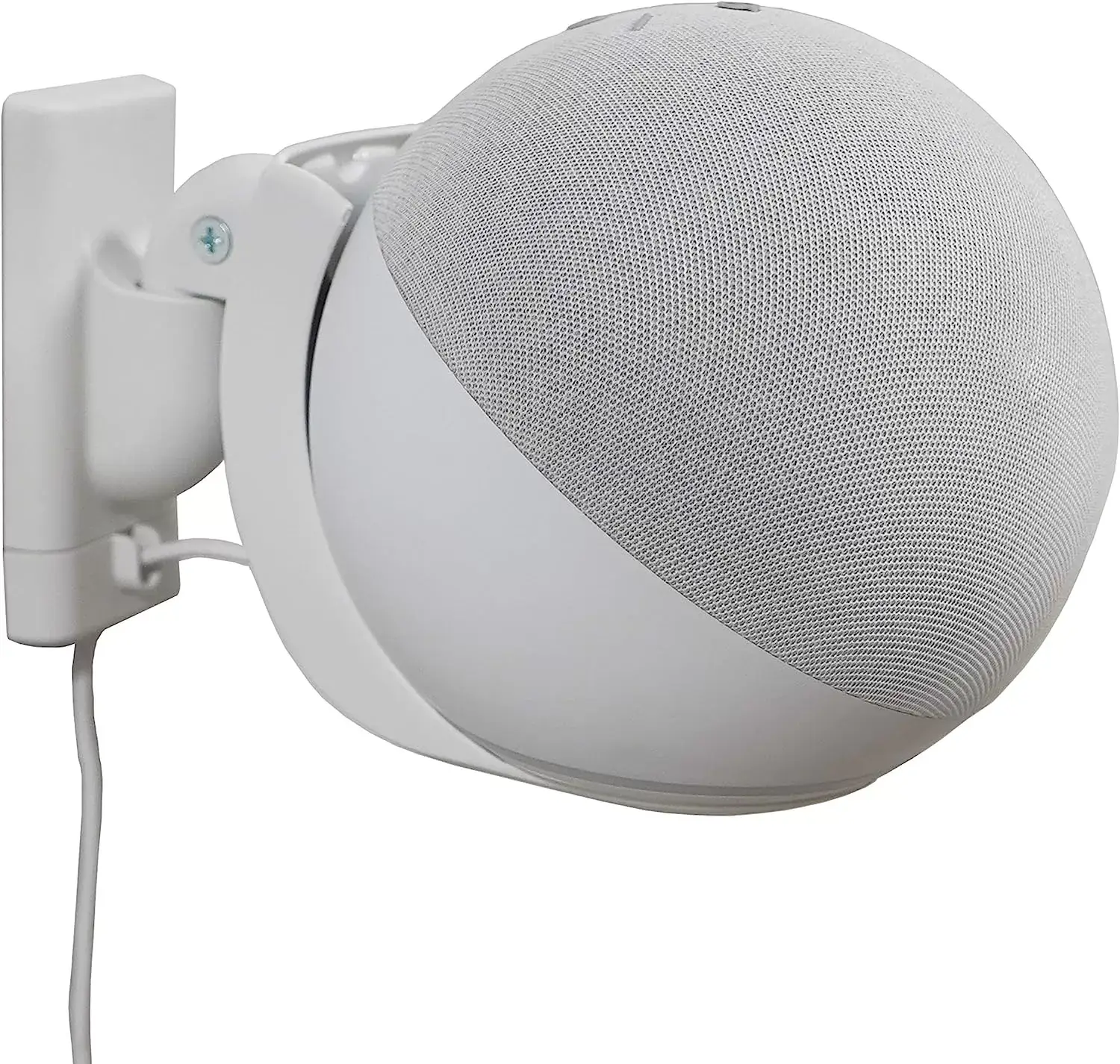 Echo (4th Gen) | With premium sound, smart home hub, and Alexa | Glacier White