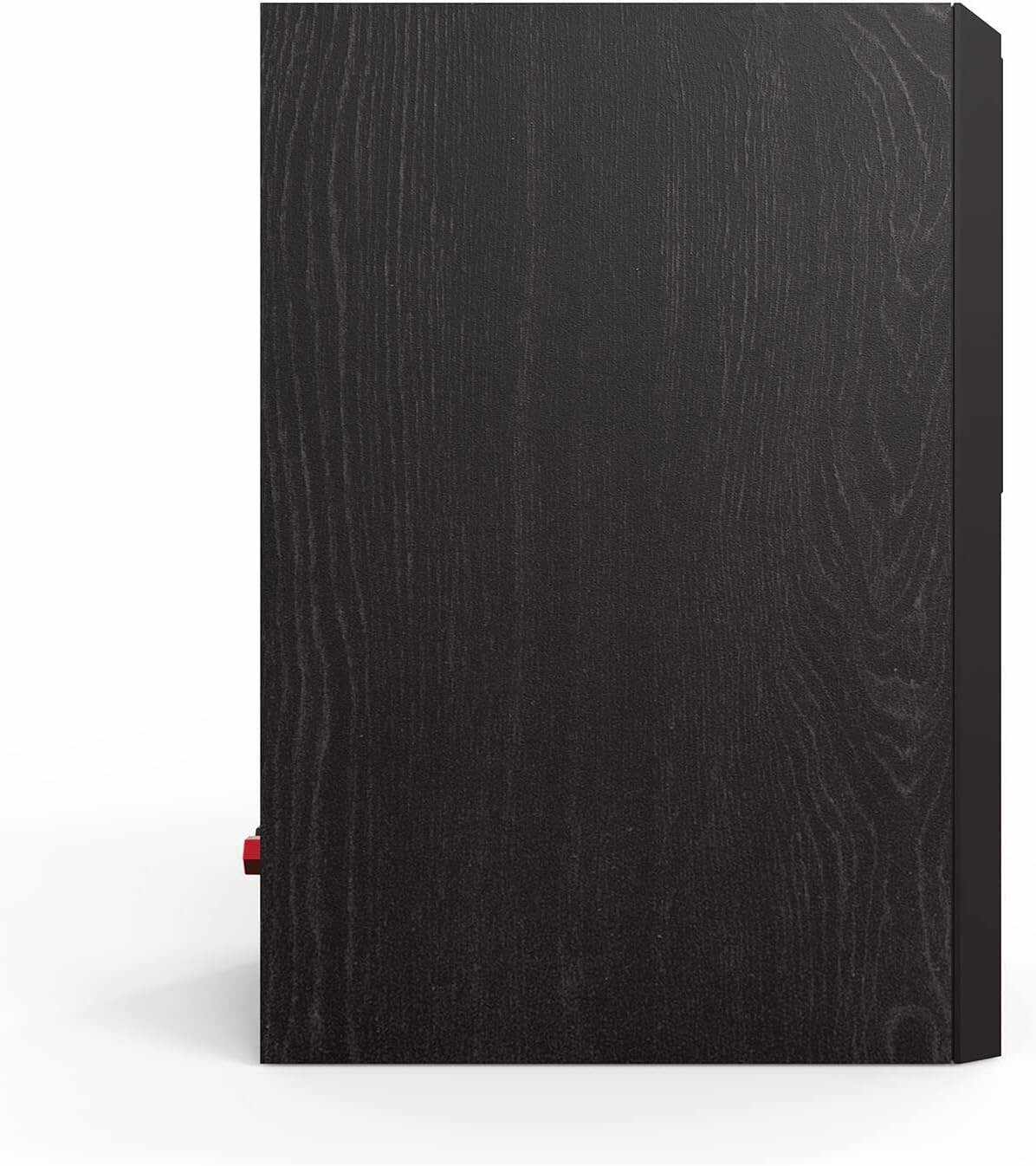 Klipsch Reference Premiere RP-500M II Bookshelf Speaker Pair with Larger 90° x 90° Hybrid Tractrix® Horn, 1” Tweeter, 5.25” Cerametallic Woofers for Room-Filling Home Theater Sound in Walnut