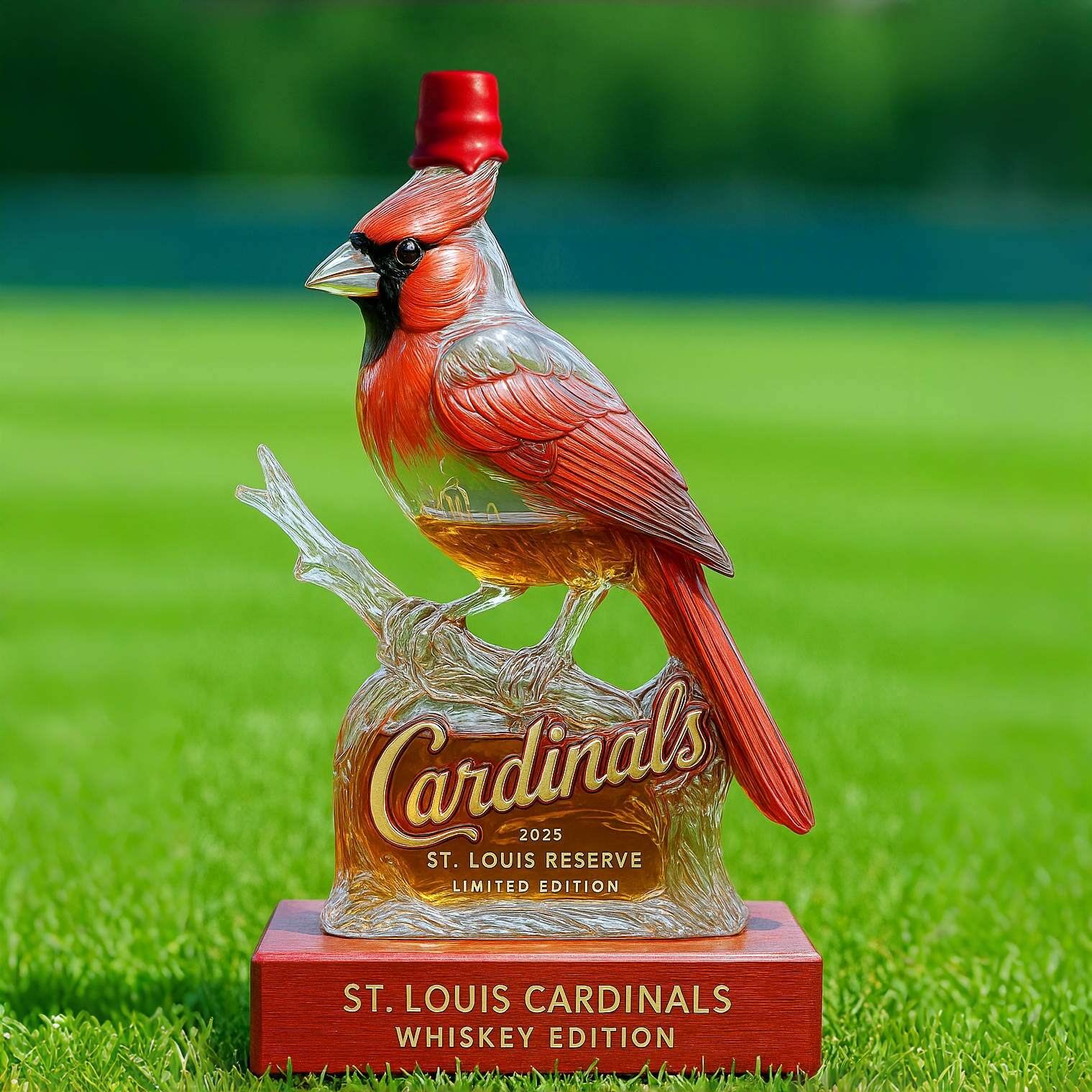 St. Louis Cardinals 2025 Whiskey Bottle