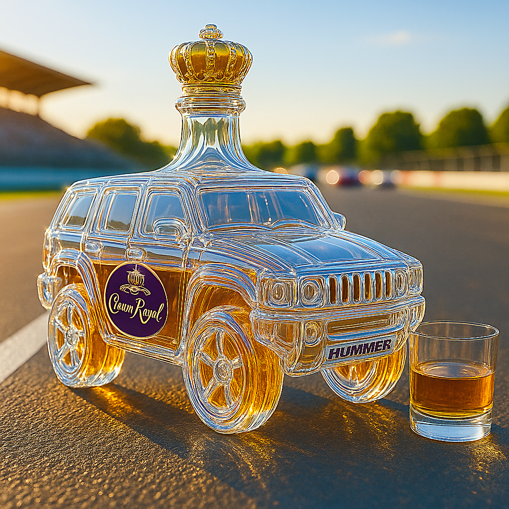 Hummer H2 Whiskey Bottle