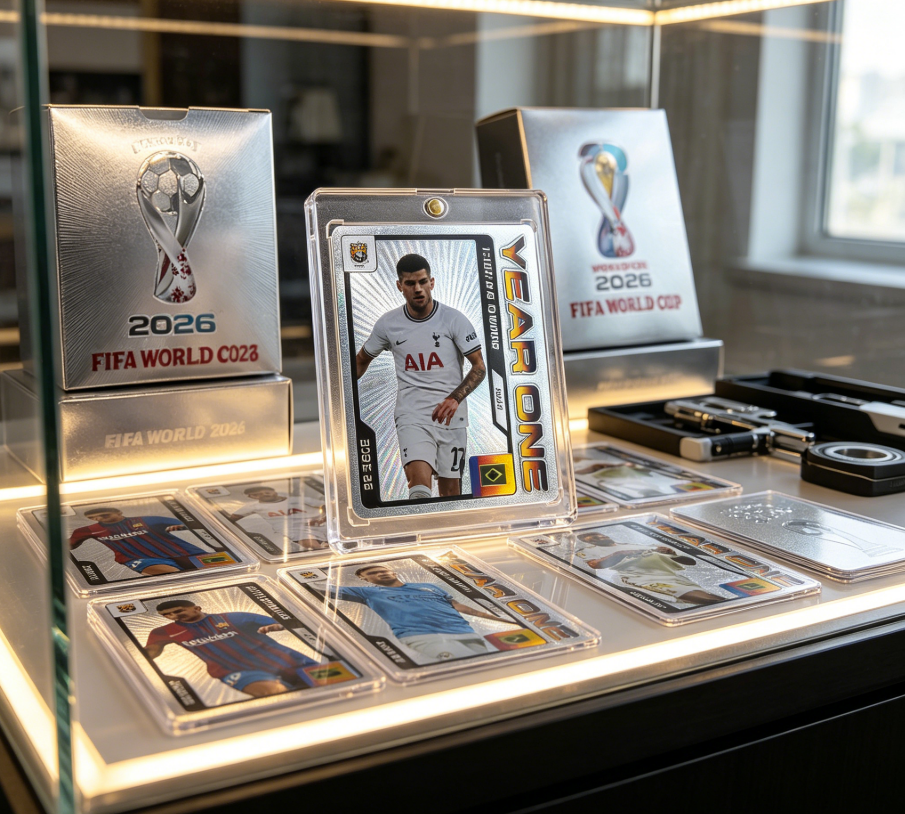 55 Silver Foil Soccer Star Cards – 2026 Collectible Player Set!