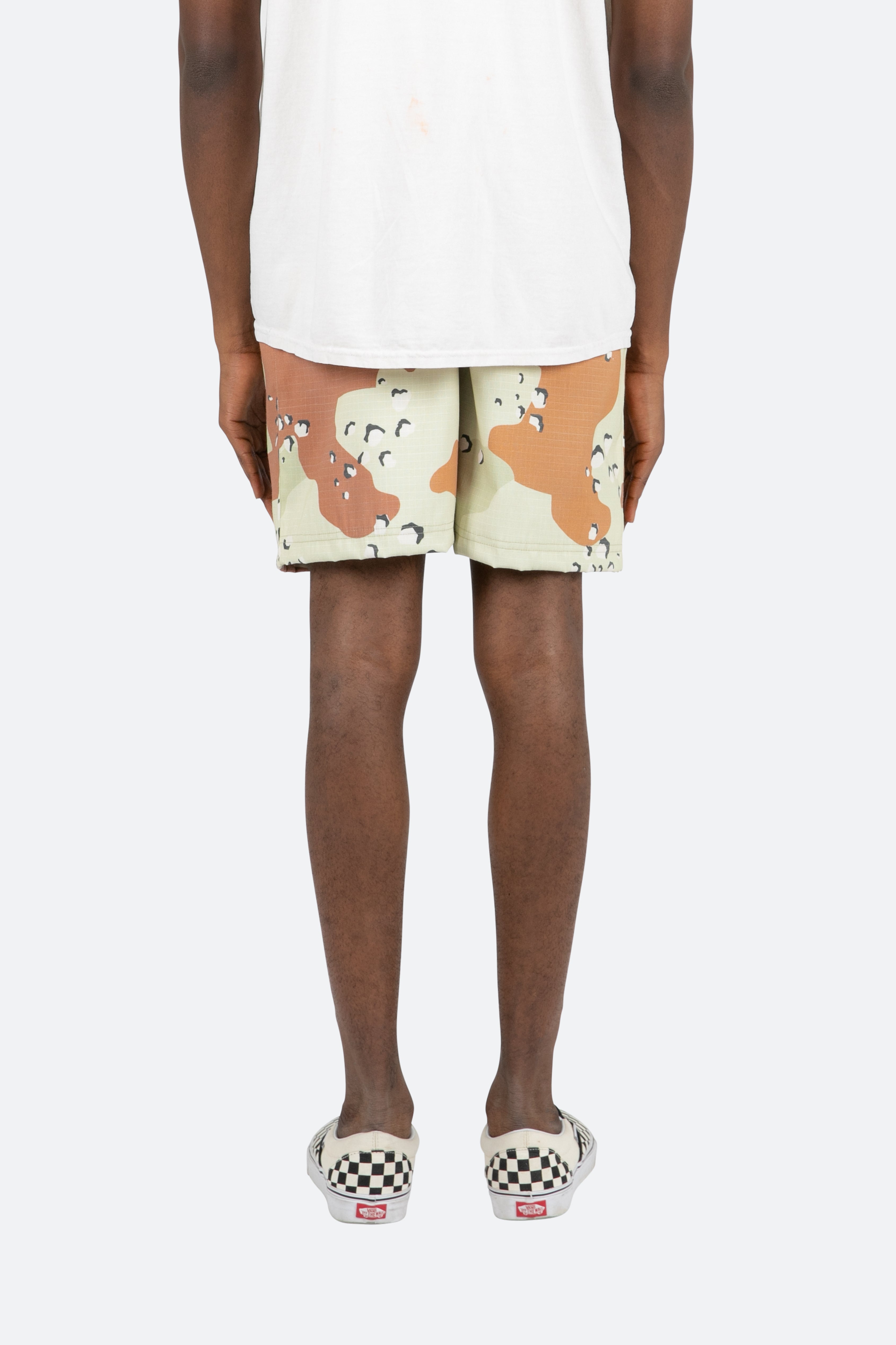 Camo Ripstop Shorts - Desert Camo