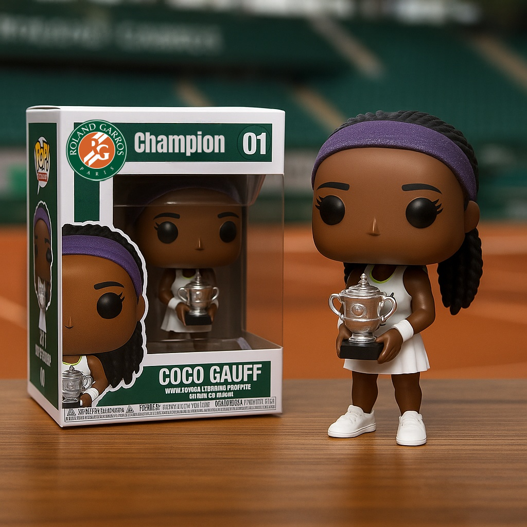 🎉Coco Gauff French Open Champion Pop Figure!