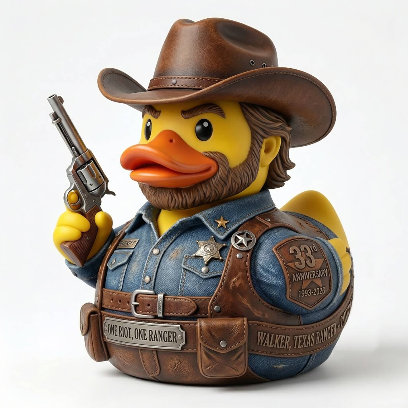 Walker, Texas Ranger Chuck Norris Commemorative Duck